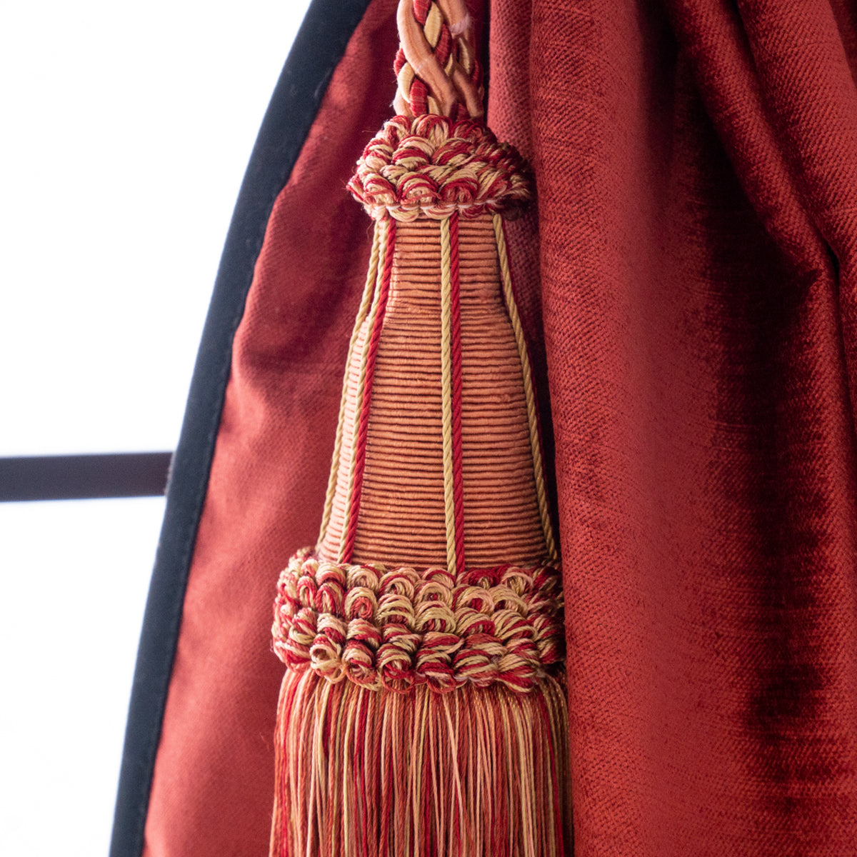 タッセル Big Fringe Mix Coral Risabraire オンラインショップ