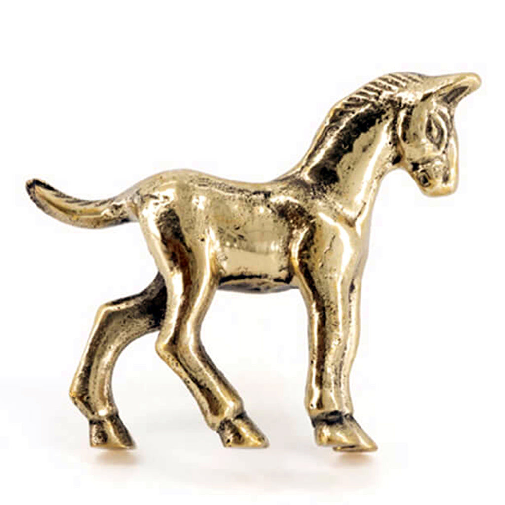チェスト用ノブ Horse #Gold