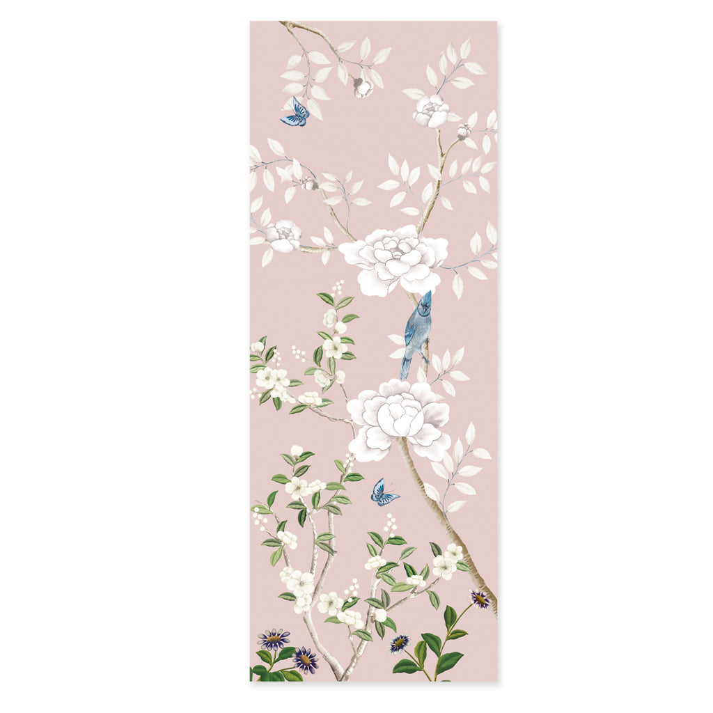 45×120cm シノワズリアートパネル Mono Pink