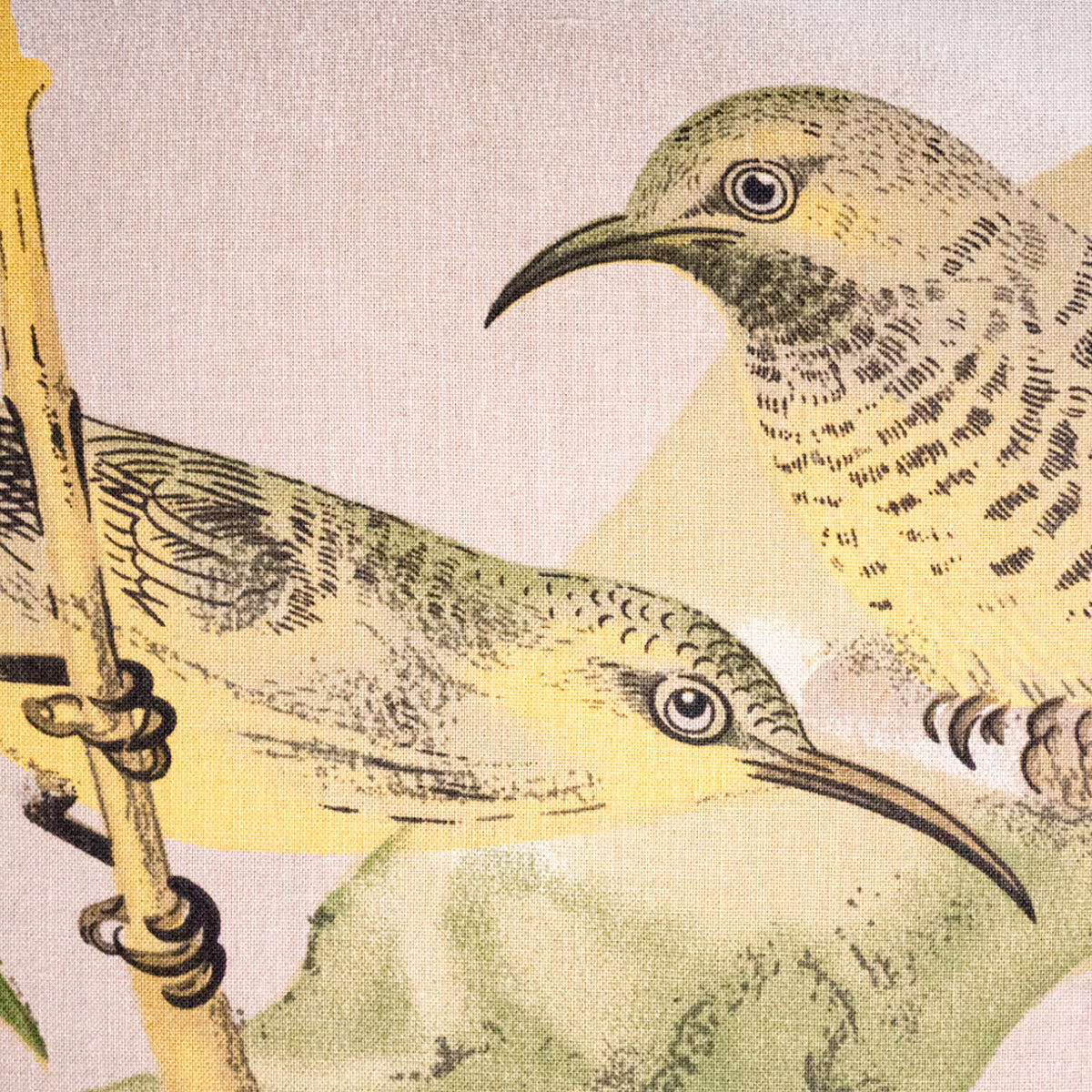 25.7×36.3cm ファブリックパネル Chinoiserie Birds