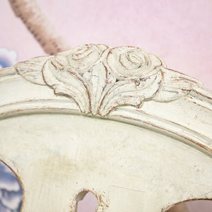 アンティークチェア Gustavian Oval Flower