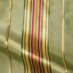 ファブリック Silk Stripe Green&Yellow